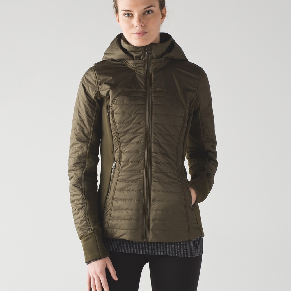 NWT Lululemon Fatigue Green First Mile Jacket 6